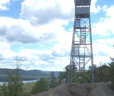 Bald Mountain Fire Tower near Old Forge, NY