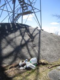 Trash Cleanup on Bald Mountain
