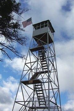 Restored Fire Tower on Bald (Rondaxe) Mountain